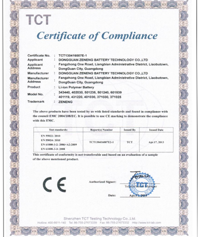 CE AUTHENTICATION