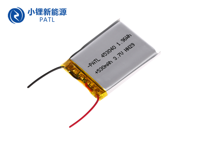 Polymer lithium battery PATL530mAh453040