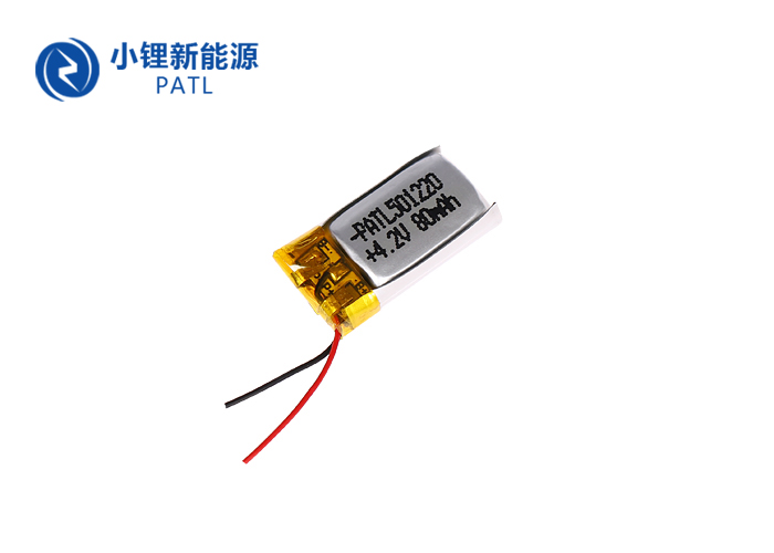 Polymer lithium battery PATL80mAh501220